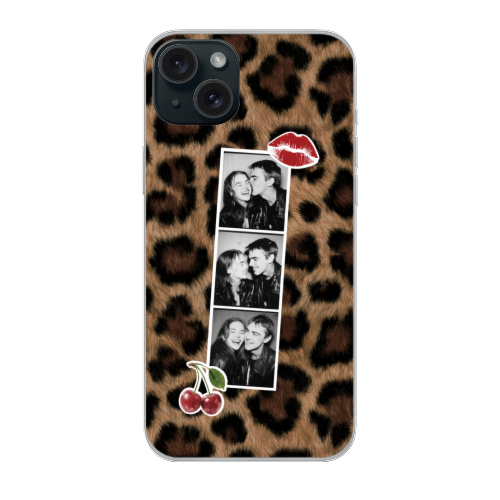Leopard Cherry Collage Leopard Cherry Collage