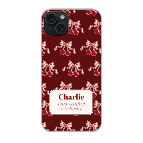 Vintage Cherry Love Text - Only Vintage Cherry Love Text - Only