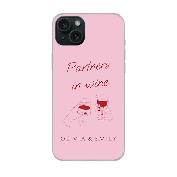 Silicone Phone Case iPhone 15 Plus