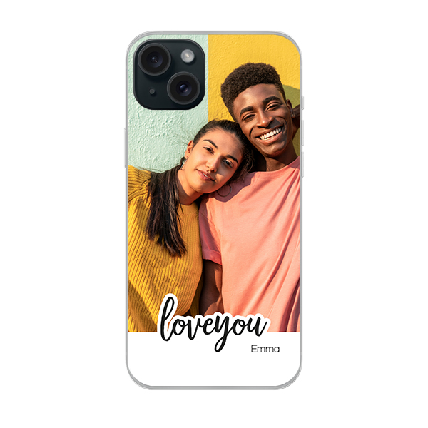 Coque silicone iPhone15 Plus