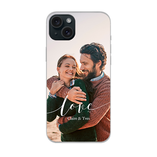 Silicone Phone Case iPhone 15 Plus