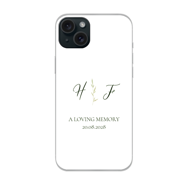 Coque silicone iPhone15 Plus