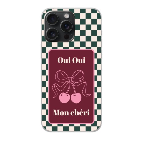 Checker Cherie Mood Text - Only