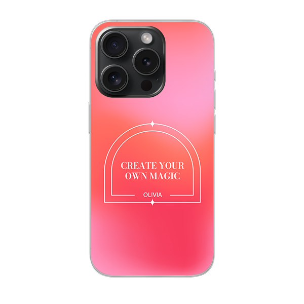 Silicone Phone Case iPhone 15 Pro