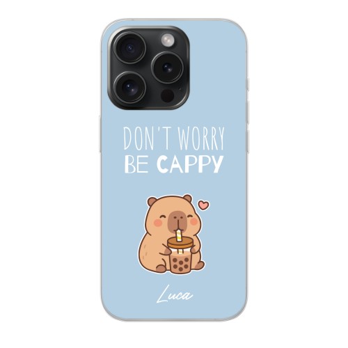 Kawaii Capybara - Text Only
