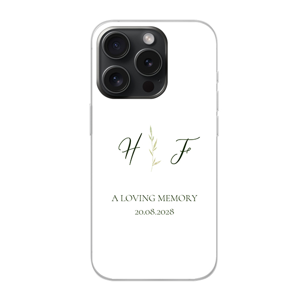 Silicone Phone Case iPhone 15 Pro