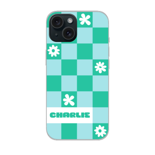 Checkerboard Flowers - Text Only Checkerboard Flowers - Text Only