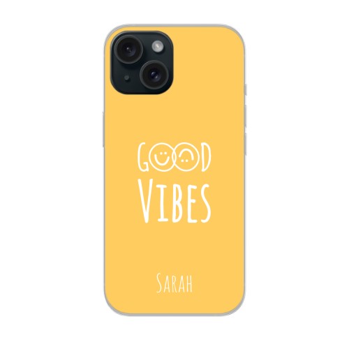 Good Vibes Smiley - Text only