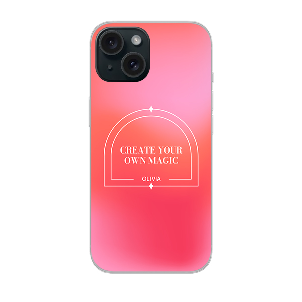 Silicone Phone Case iPhone 15