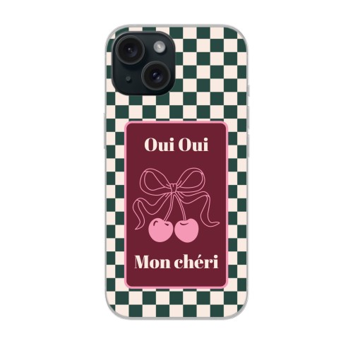 Checker Cherie Mood Text - Only