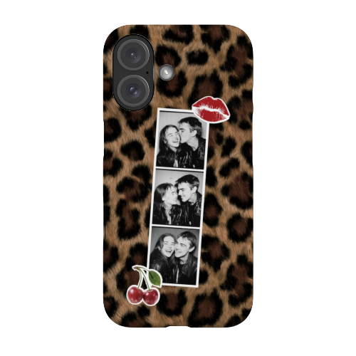 Leopard Cherry Collage Leopard Cherry Collage