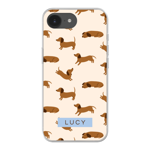Cute Dachshund Design - Text Only