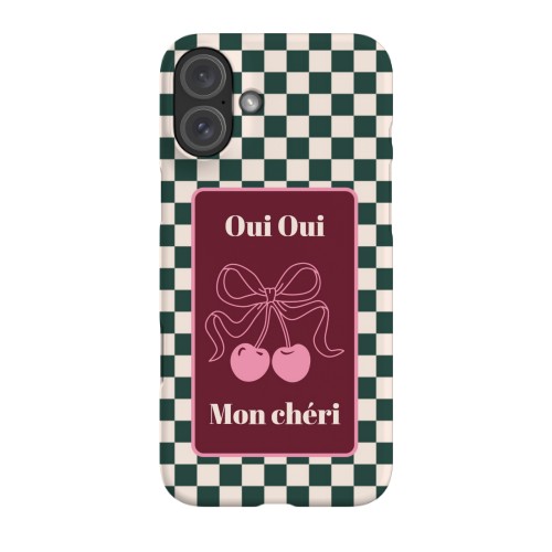 Checker Cherie Mood Text - Only
