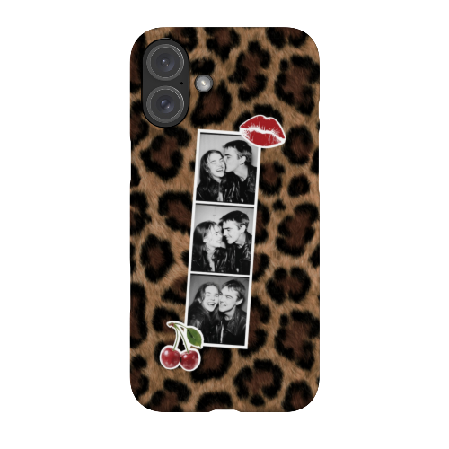 Leopard Cherry Collage Leopard Cherry Collage