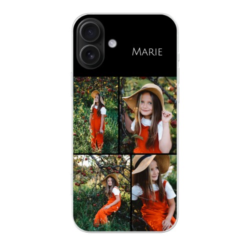 Flexibele case iPhone 16 Plus