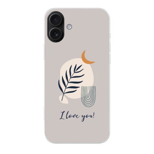 Silikon skal iPhone 16 Plus Silikon skal iPhone 16 Plus