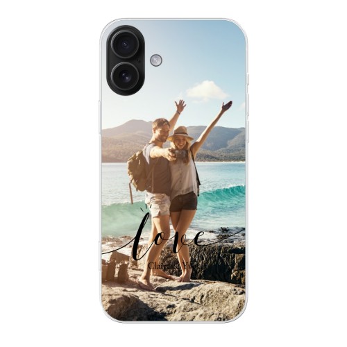 Coque silicone iPhone 16 Plus