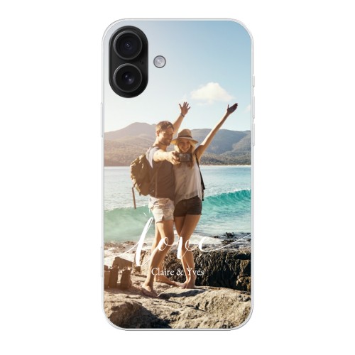 Coque silicone iPhone 16 Plus