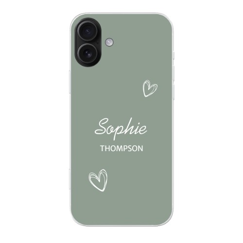 Silikon Handyhülle iPhone 16 Plus