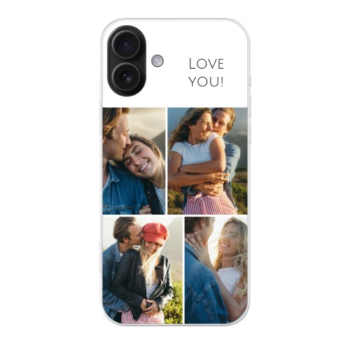Silikon skal iPhone 16 Plus Silikon skal iPhone 16 Plus