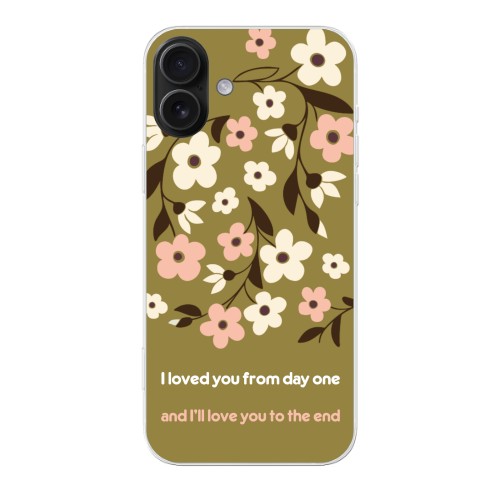 Silicone Phone Case iPhone 16 Plus