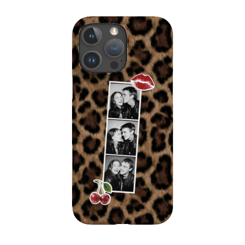 Leopard Cherry Collage Leopard Cherry Collage
