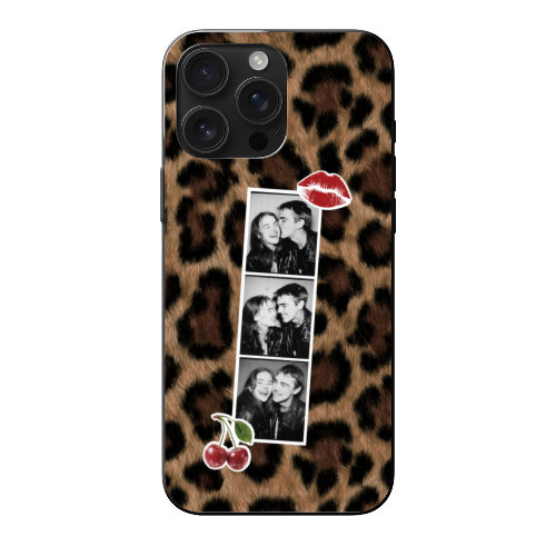 Leopard Cherry Collage Leopard Cherry Collage