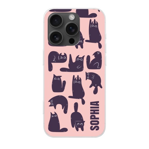 Silikon Handyhülle iPhone 16 Pro