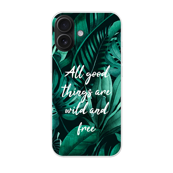 Silicone Phone Case iPhone 16 