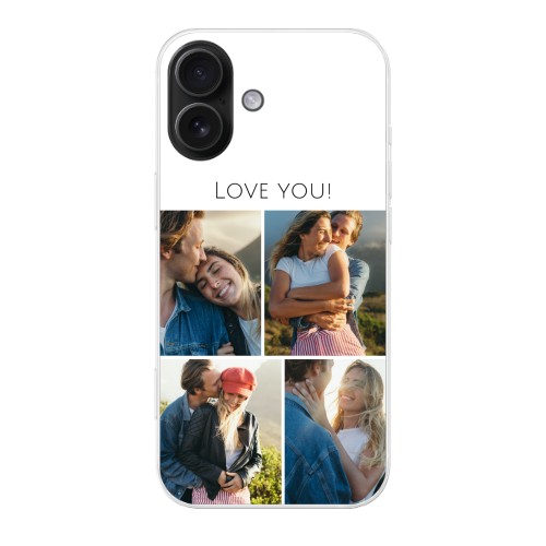 Silikon skal iPhone 16 Silikon skal iPhone 16