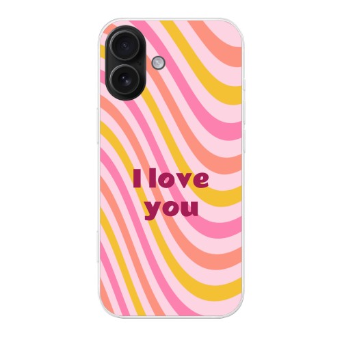 Silicone Phone Case iPhone 16 