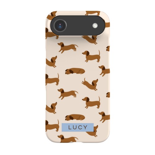 Cute Dachshund Design - Text Only