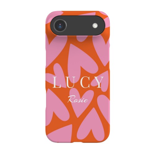 Happy Heart Pattern - Text Only