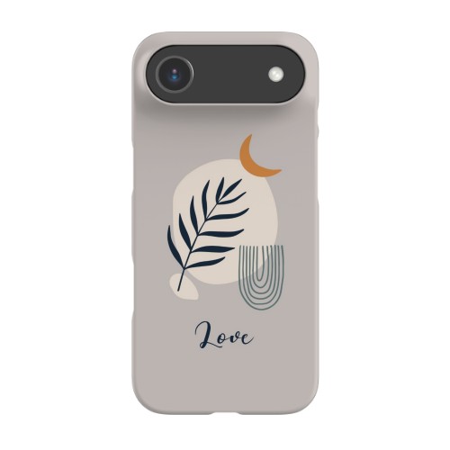 Boho Moon Shape - Text Only Boho Moon Shape - Text Only