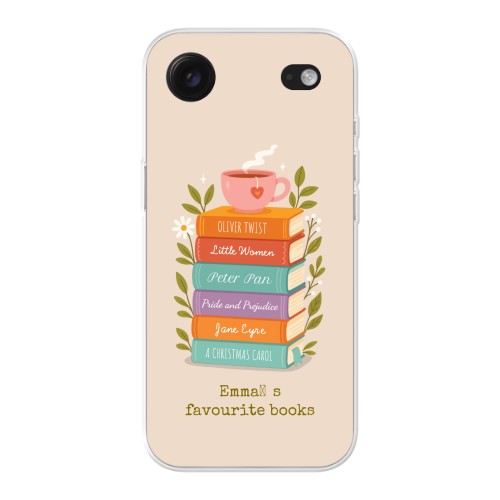 Lovely Book Stack - Text Only