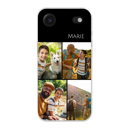 Minimalistisk fotocollage