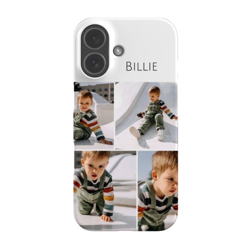 Minimalistisk fotokollage