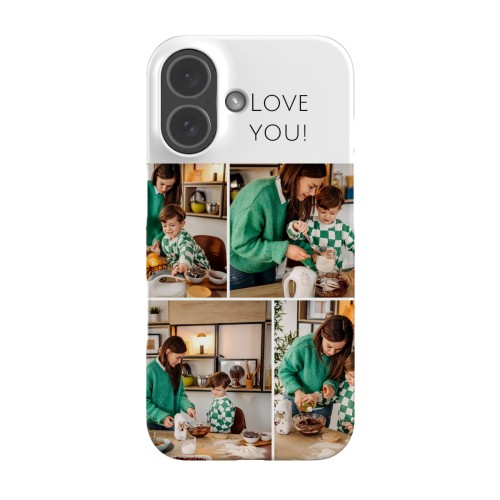 Minimalistische Fotocollage