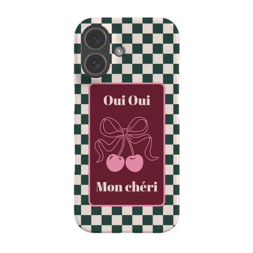 Checker Cherie Mood Text - Only