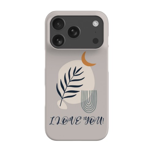 Boho Moon Shape - Text Only Boho Moon Shape - Text Only