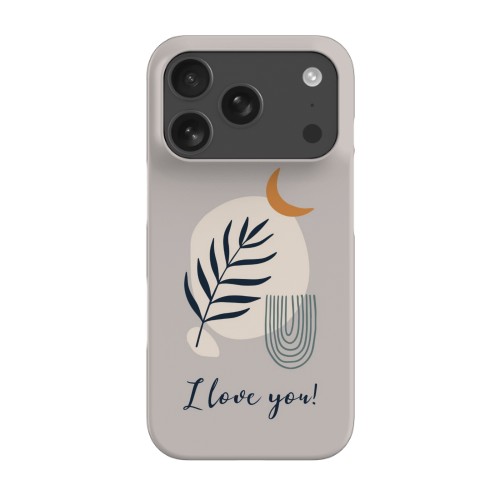 Boho Moon Shape - Text Only Boho Moon Shape - Text Only