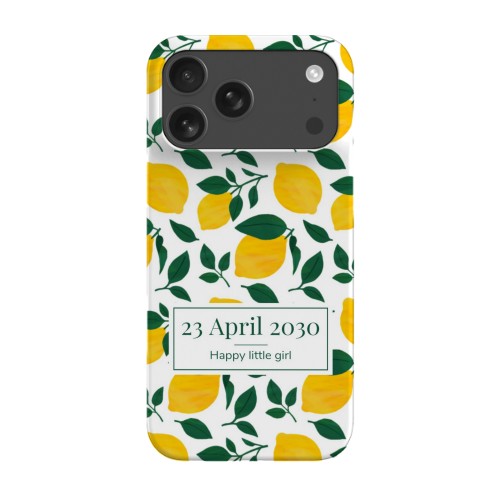 Zesty Lemon Pattern - Text Only Zesty Lemon Pattern - Text Only