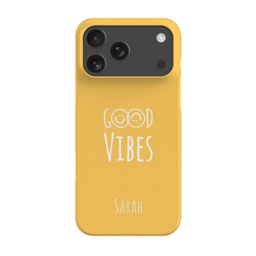 Good Vibes Smiley - Text only