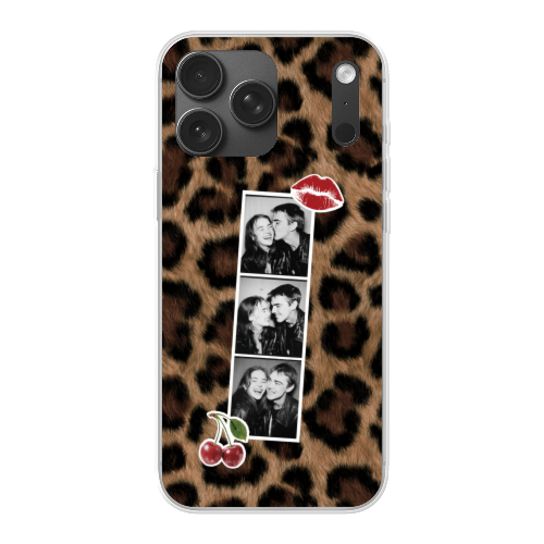 Leopard Cherry Collage Leopard Cherry Collage