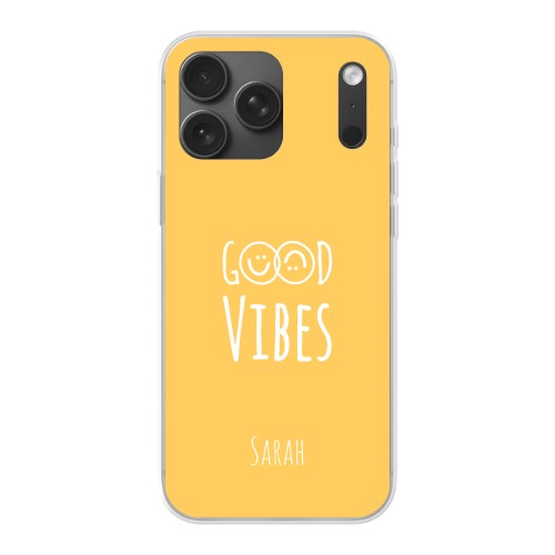 Good Vibes Smiley - Text only