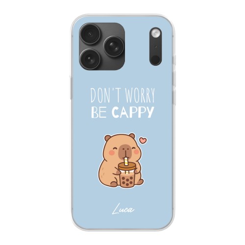 Kawaii Capybara - Text Only