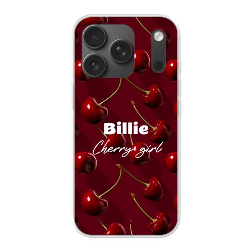 Cherry Coded Pattern Text - Only