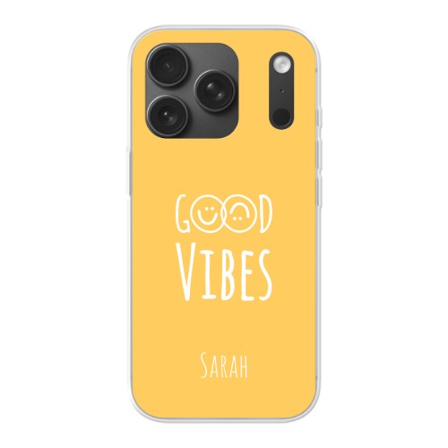Good Vibes Smiley - Text only