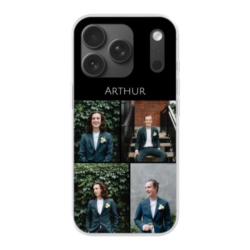 Minimalistisk fotokollage