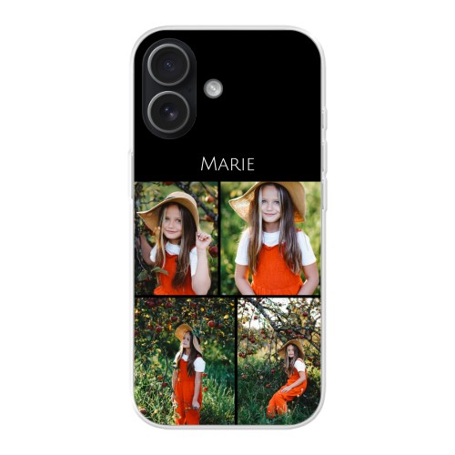 Minimalistisk fotocollage